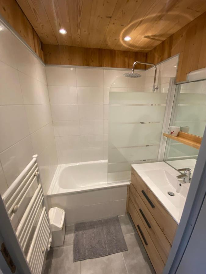 Chaleureux Appartement Renove Ambiance Chalet Praz-sur-Arly Kültér fotó