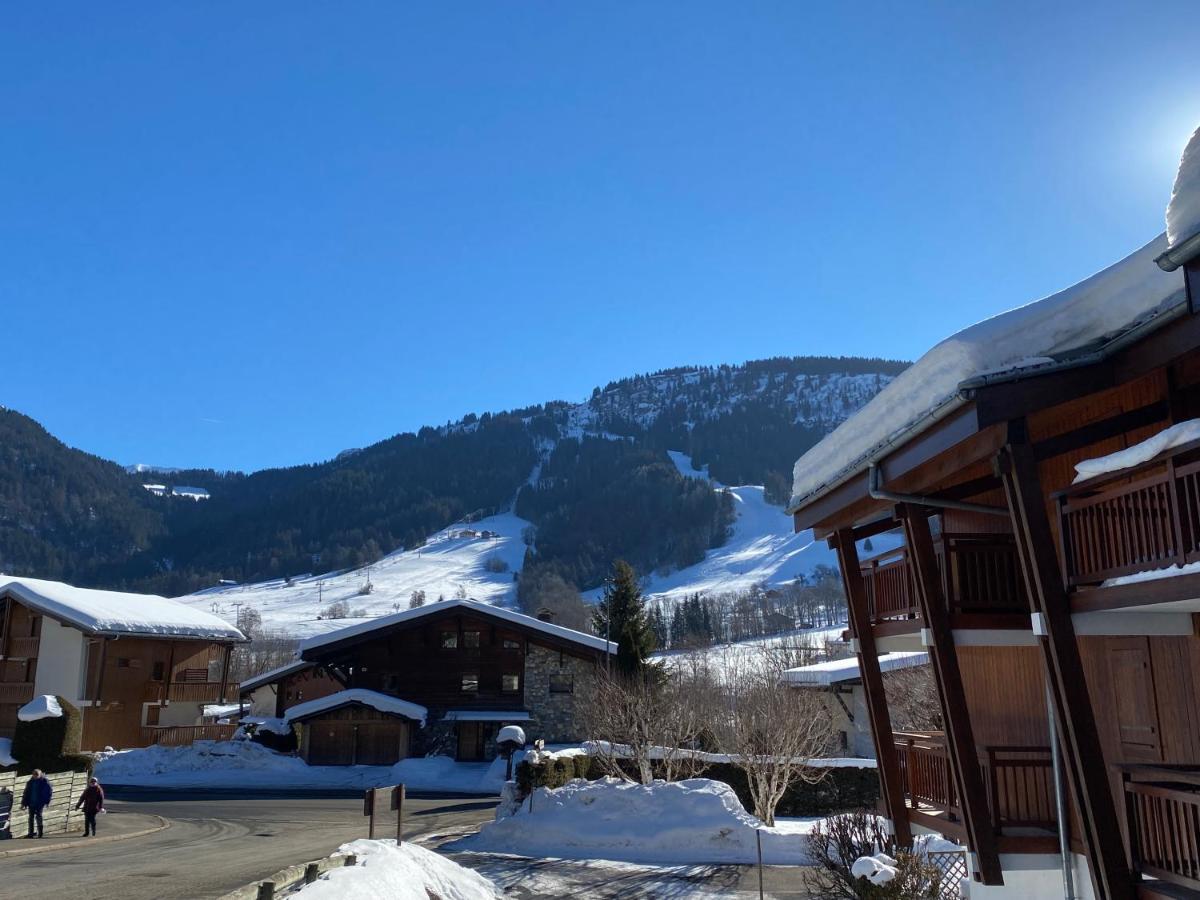 Chaleureux Appartement Renove Ambiance Chalet Praz-sur-Arly Kültér fotó
